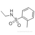 벤젠 술폰 아미드, N- 에틸 -2 (또는 4)-메틸-CAS 8047-99-2